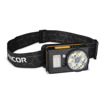 Sencor – Wiederaufladbare LED-Stirnlampe mit Powerbank-Funktion LED/5W/1200 mAh IP44