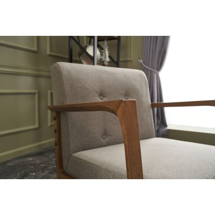 Sessel DELI cremefarben