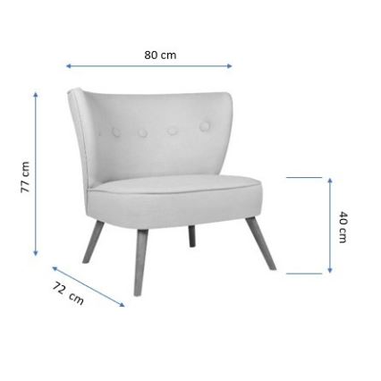 Sessel JENI, rot