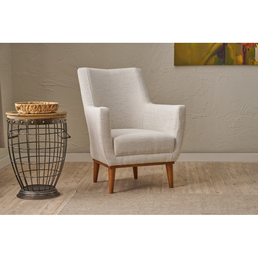 Sessel NUPI cremefarben