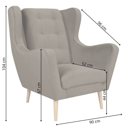 Sessel OMI XXL braun