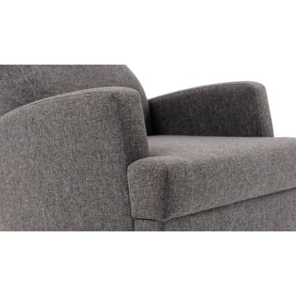 Sessel PULA in dunkelgrau