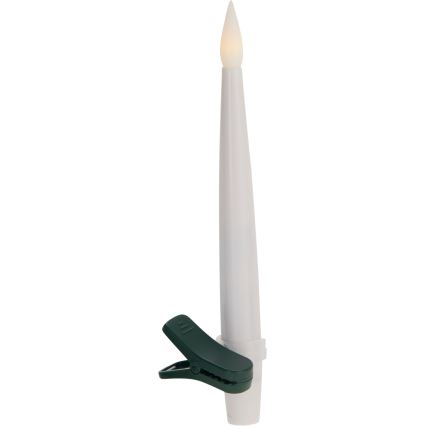SET 10x dimmbare LED-Weihnachtsdekoration LED/1xAAA 15 cm warmweiß Kerze + Fernbedienung