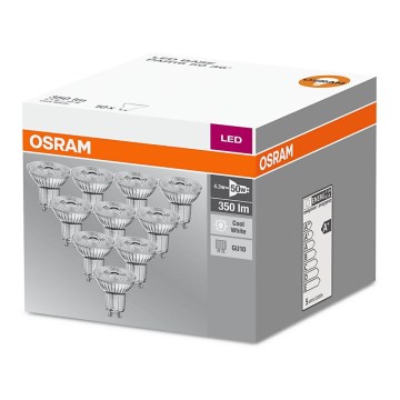 SET 10x LED Glühbirne GU10/4,3W/230V 4000K - Osram