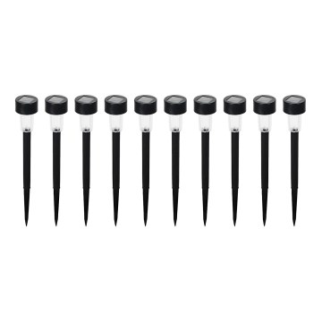 SET 10x LED-Solarleuchte LED/0,06W/1,2V 6000K IP44