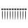 SET 10x LED-Solarleuchte LED/0,06W/1,2V 6000K IP44