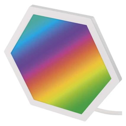 SET 10x RGBIC Dimmbares Panel LED/1,9W/230V Wi-Fi Tuya