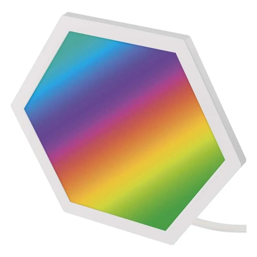 SET 10x RGBIC Dimmbares Panel LED/1,9W/230V Wi-Fi Tuya