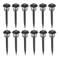 SET 12x LED Solarleuchte LED/0,06W/1,2V 1xAA 6500K IP44 100 mAh