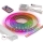 SET 1x dimmbarer LED-RGBW-Streifen DIGITAL LED/9,6W/230V 3 m + 3x Einbauprofil 1 m silber/weiß + Fernbedienung
