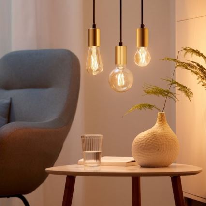 SET 2 x Dimmbare LED-Glühbirne VINTAGE FILAMENT ST64 E27/6,7W/230V 2000-5000K Wi-Fi - WiZ