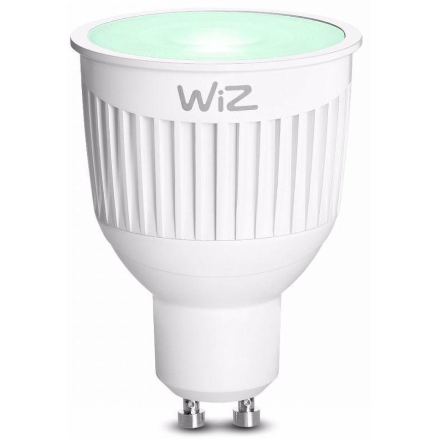 SET 2 x Dimmbare LED-RGBW-Glühbirne GU10/6,5W/230V 2200-6500K Wi-Fi + Fernbedienung - WiZ