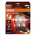 SET 2x Auto-Glühlampe NIGHT BREAKER H11 PGJ19-2/55W/12V - Osram