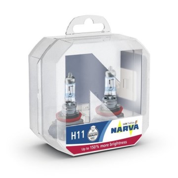 SET 2x Auto-Lampe H11 PGJ19-2/55W/12V - Narva 48101RPNVAS2