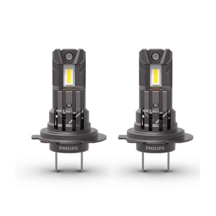 SET 2x Auto-LED-Leuchtmittel 11972 U2500 CX H7/H18 PX26d/PY26d-1/16W/12V 6000K