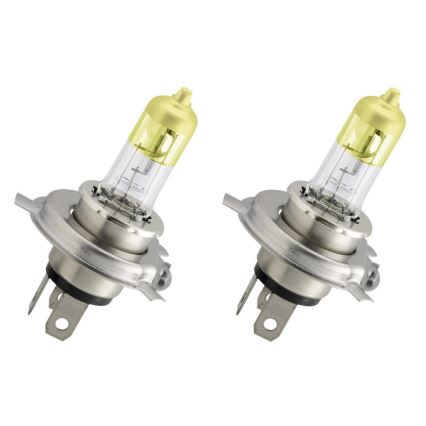 SET 2x Autoglühbirne Philips COLOR VISION 12342CVPGS2 H4 P43t-38/55W/12V