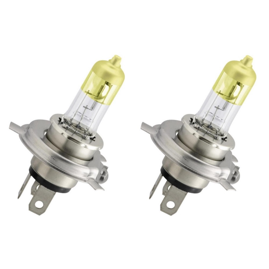 SET 2x Autoglühbirne Philips COLOR VISION 12342CVPGS2 H4 P43t-38/55W/12V