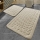 SET 2x Badezimmermatte BAMBI 60/100 cm beige