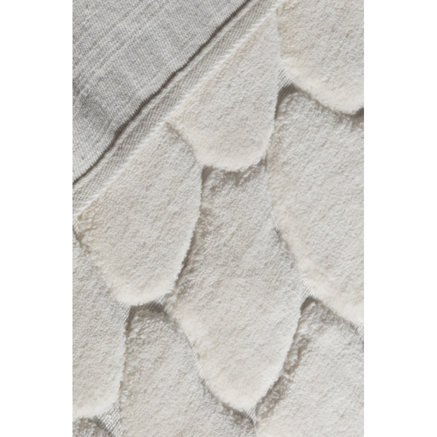 SET 2x Badezimmermatte LINO 60/100 cm beige