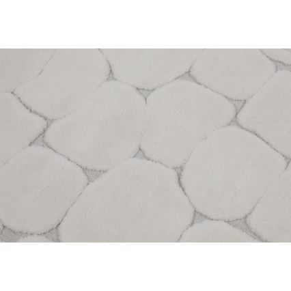SET 2x Badezimmermatte LINO 60/100 cm beige