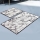 SET 2x Badezimmermatte MARBLE 60/100 cm weiß/schwarz