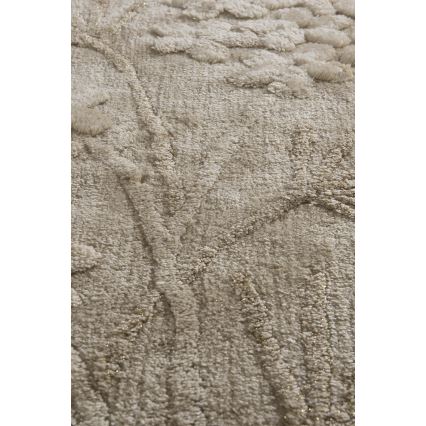 SET 2x Badezimmerteppich ORCHIDEE 60/100 cm beige
