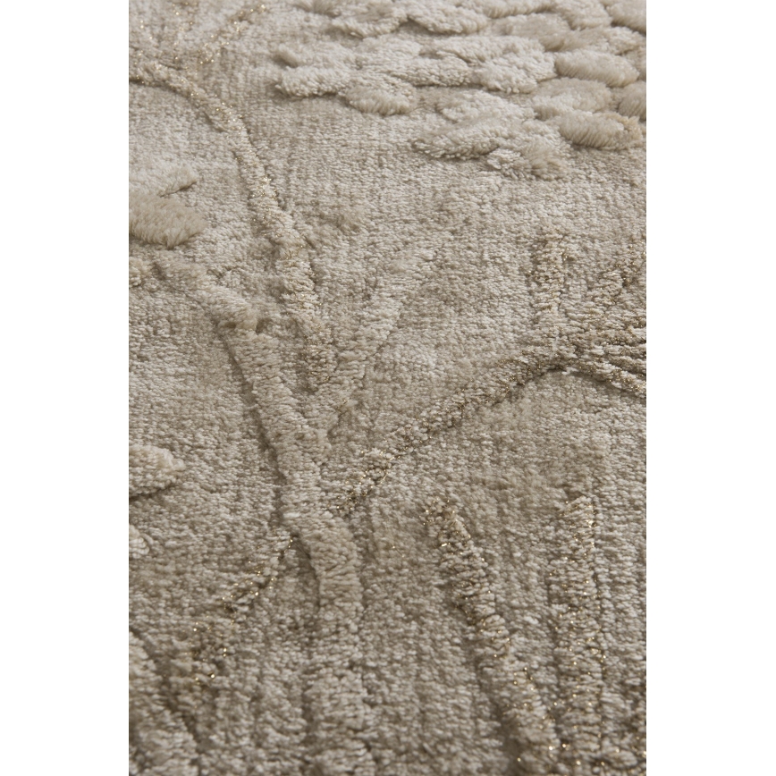 SET 2x Badezimmerteppich ORCHIDEE 60/100 cm beige