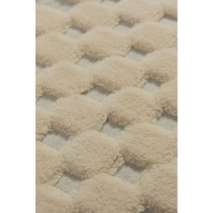 SET 2x Badezimmerteppich BAMBI 60/100 cm beige