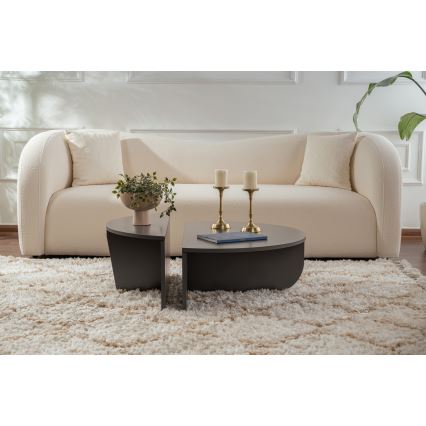 SET 2x Couchtisch ORION anthrazit
