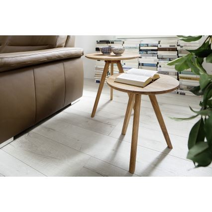 Set 2x Couchtisch VEYLOR, Eiche