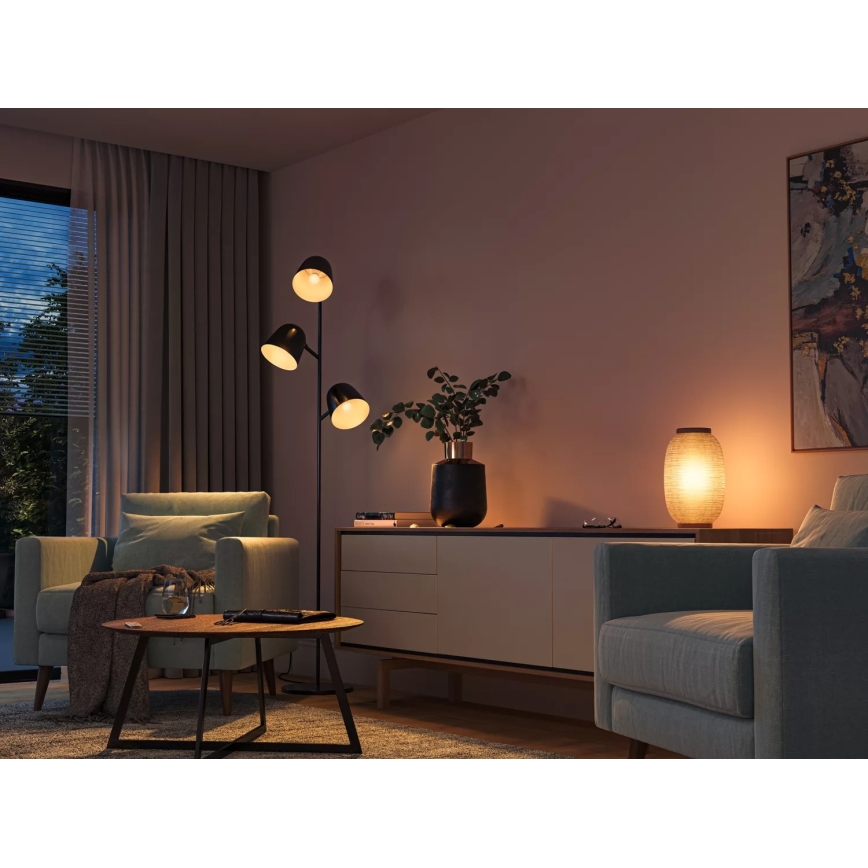 SET 2x Dimmbare LED-Glühbirne Philips Hue WHITE AMBIANCE P45 E14/5,1W/230V 2200-6500K