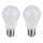 SET 2x Dimmbare LED-Lampe A60 E27/9W/230V 4000K