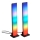 SET 2x Dimmbare LED-RGB-Tischleuchte GAMER LED/5W/5V + Fernbedienung