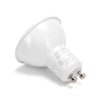 SET 2x Dimmbares Leuchtmittel (LED RGBW) MESH Smart GU10/6,5W/230V 2700-6500K - Aigostar