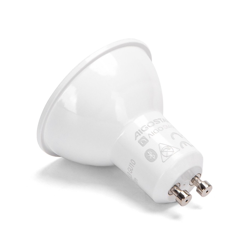 SET 2x Dimmbares Leuchtmittel (LED RGBW) MESH Smart GU10/6,5W/230V 2700-6500K - Aigostar