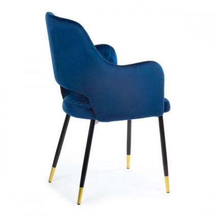 SET 2x Esszimmerstuhl SENKO blau