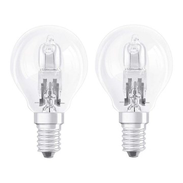 SET 2x Halogenlampe E14/30W/230V 2700K - Osram