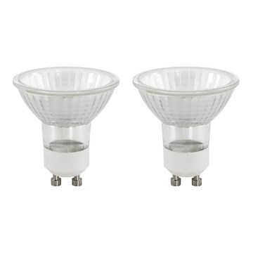 SET 2x Halogenlampe GU10/50W/230V - Eglo 10166