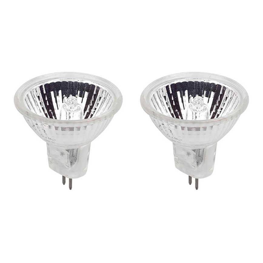 SET 2x Halogenlampe MR8+C GZ4/20W/12V - Eglo 12124