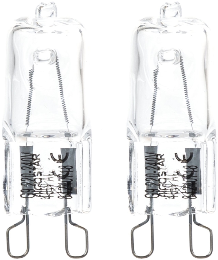 SET 2x Hochleistungs-Glühlampe G9/40W/230V 2700K - Aigostar