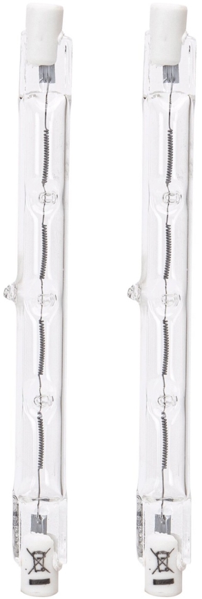 SET 2x Hochleistungslampe J118 R7s/160W/230V 2900K - Aigostar