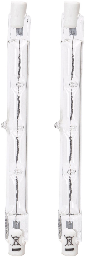 SET 2x Hochleistungslampe J118 R7s/400W/230V 2900K - Aigostar