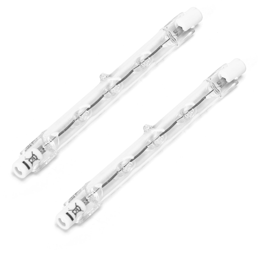 SET 2x Hochleistungslampe J118 R7s/80W/230V 2900K - Aigostar
