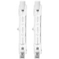 SET 2x Hochleistungslampe J78 R7s/120W/230V 2900K - Aigostar