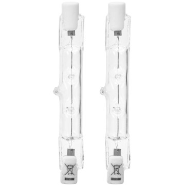 SET 2x Hochleistungslampe J78 R7s/120W/230V 2900K - Aigostar