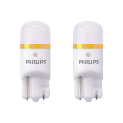 SET 2x LED Autoglühbirne Philips X-TREMEULTION 127994000KX2 T10 W2,1x9,5d/0,8W/12V