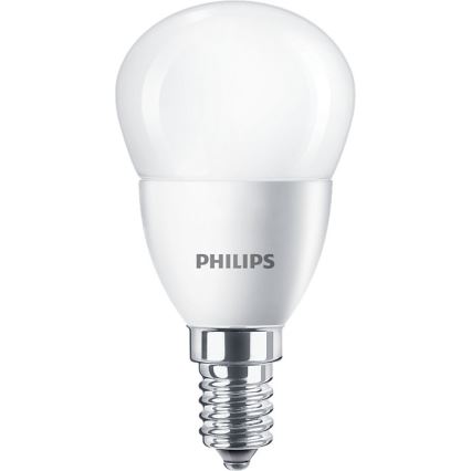 SET 2x LED Birne Philips P45 E14/5,5W/230V 4000K