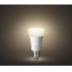 SET 2x LED-Dimm-Glühbirne Philips Hue WHITE E27/9W/230V 2700K