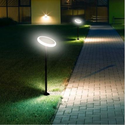SET 2x LED Einstellbare Solarleuchte GARDEN LED/3W/5V 42-80 cm 4000K IP65