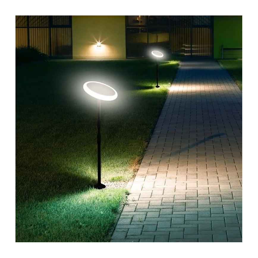 SET 2x LED Einstellbare Solarleuchte GARDEN LED/3W/5V 42-80 cm 4000K IP65